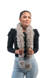 Fur scarves, fur scarf womens, fox fur scarf, fur collar