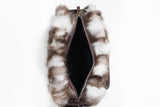 Fur bags, fur shoulder bag , natural fur bag