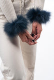 Fur cuffs, fur cuffs for wrists, fox fur cuffs