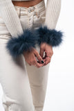 Fur cuffs, fur cuffs for wrists, fox fur cuffs