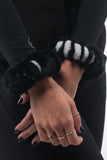 Fur cuffs, fur cuffs for wrists, fox fur cuffs