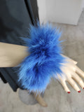 Fur cuffs, fur cuffs for wrists, fox fur cuffs