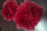 Fur cuffs, fur cuffs for wrists, fox fur cuffs