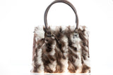 Fur bags, fur shoulder bag , natural fur bag