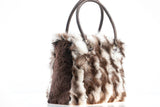 Fur bags, fur shoulder bag , natural fur bag