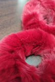 Fur cuffs, fur cuffs for wrists, rabbit fur cuffs