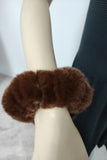 Fur cuffs, fur cuffs for wrists, fox fur cuffs