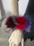 Fur cuffs, fur cuffs for wrists, fox fur cuffs