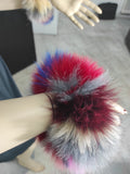 Fur cuffs, fur cuffs for wrists, fox fur cuffs