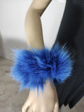 Fur cuffs, fur cuffs for wrists, fox fur cuffs