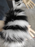 Fur cuffs, fur cuffs for wrists, fox fur cuffs