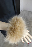 Fur cuffs, fur cuffs for wrists, fox fur cuffs