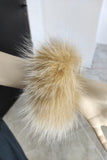 Fur cuffs, fur cuffs for wrists, fox fur cuffs