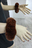 Fur cuffs, fur cuffs for wrists, fox fur cuffs