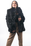 Fur coats women, fur jacket women, fox fur coat