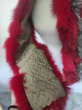 Fur scarves, fur scarf womens, fox fur scarf, fur collar