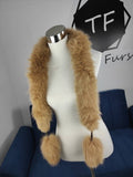 Fur scarves, fur scarf womens, fox fur scarf, fur collar