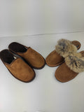 Fur slippers,sheepskin slippers,leather slippers,fur slippers for couple