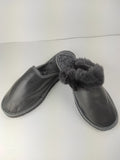 Fur slippers,sheepskin slippers,leather slippers,fur slippers for couple