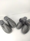 Fur slippers,sheepskin slippers,leather slippers,fur slippers for couple