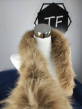 Fur scarves, fur scarf womens, fox fur scarf, fur collar