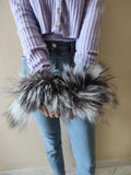 Fur cuffs, fur cuffs for wrists, fox fur cuffs