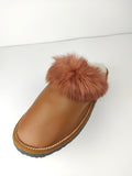 Fur slippers,sheepskin slippers,leather slippers,fur slippers for couple