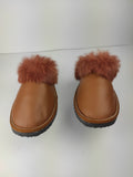 Fur slippers,sheepskin slippers,leather slippers,fur slippers for couple