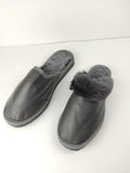 Fur slippers,sheepskin slippers,leather slippers,fur slippers for couple