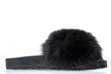 Fur slides, fur slides for women, fox fur slides, Fur Slippers FREE Gift