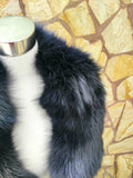 Fur Collar, fox fur collar, real fur scarf, fur warm neck