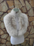 Fur Collar, fox fur collar, real fur scarf, fur warm neck