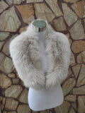 Fur Collar, fox fur collar, real fur scarf, fur warm neck