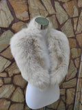 Fur Collar, fox fur collar, real fur scarf, fur warm neck