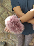 Fur cuffs, fur cuffs for wrists, fox fur cuffs