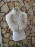 Fur Collar, fox fur collar, real fur scarf, fur warm neck