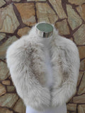 Fur Collar, fox fur collar, real fur scarf, fur warm neck