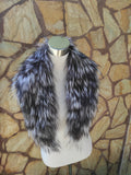 Fur Collar, fox fur collar, real fur scarf, fur warm neck