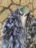 Fur Collar, fox fur collar, real fur scarf, fur warm neck