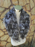 Fur Collar, fox fur collar, real fur scarf, fur warm neck