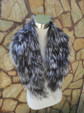 Fur Collar, fox fur collar, real fur scarf, fur warm neck