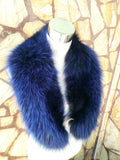 Fur Collar, fox fur collar, real fur scarf, fur warm neck