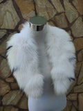 Fur Collar, fox fur collar, real fur scarf, fur warm neck