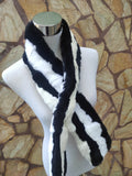 Fur scarves, fur scarf womens, rex rabbit fur scarf, fur collar