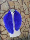 Fur Collar, fox fur collar, real fur scarf, fur warm neck