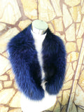 Fur Collar, fox fur collar, real fur scarf, fur warm neck