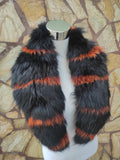 Fur Collar, fox fur collar, real fur scarf, fur warm neck