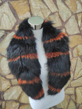 Fur Collar, fox fur collar, real fur scarf, fur warm neck