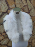 Fur Collar, fox fur collar, real fur scarf, fur warm neck