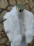 Fur Collar, fox fur collar, real fur scarf, fur warm neck